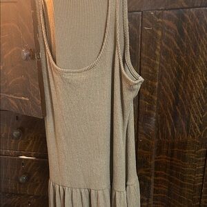 Universal Thread Tan Maxi Dress